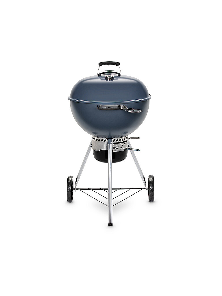 WEBER GRILL Master-Touch GBS C-5750 – Holzkohlegrill 57cm Slate Blue blau